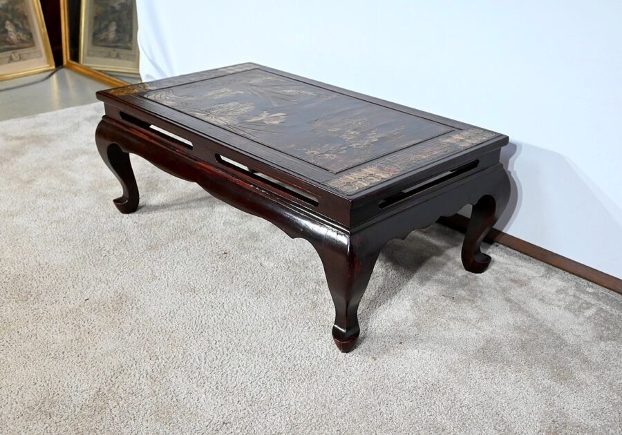 Table Basse en Bois Laqué, Chine – 1960 – Image 3