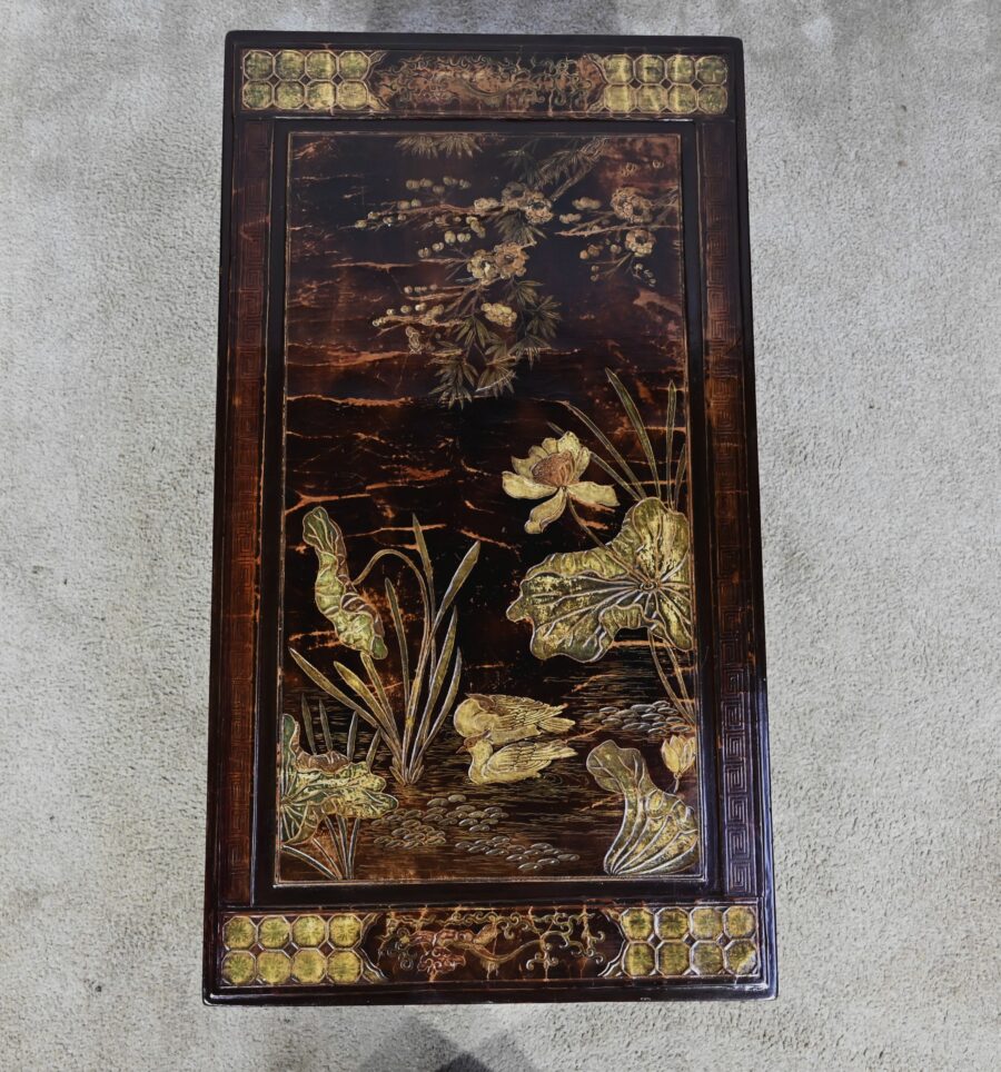 Table Basse en Bois Laqué, Chine – 1960 – Image 5