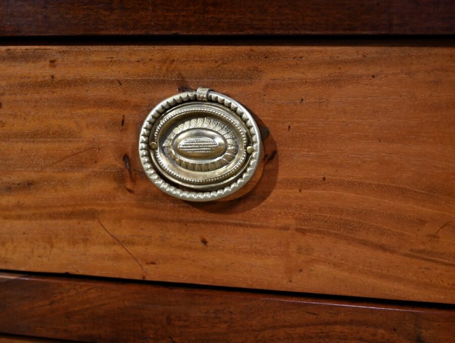 Commode Scriban de Port en Acajou de Saint Martin et de Cuba, époque Louis XV – XVIIIe – Image 14