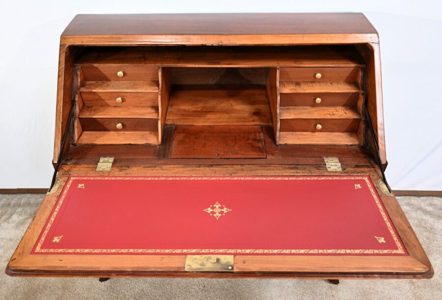 Commode Scriban de Port en Acajou de Saint Martin et de Cuba, époque Louis XV – XVIIIe – Image 19