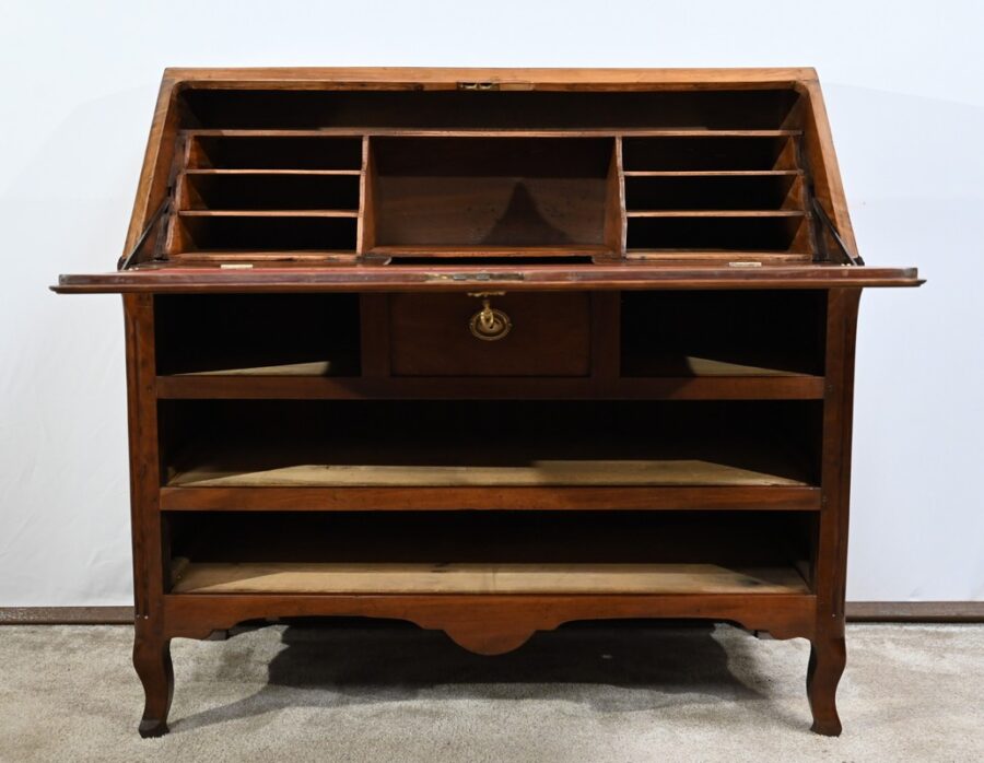 Commode Scriban de Port en Acajou de Saint Martin et de Cuba, époque Louis XV – XVIIIe – Image 36