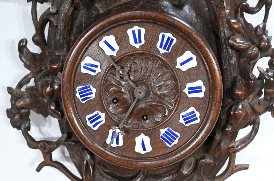 Importante Horloge en Chêne, style Renaissance – Début XXe – Image 14