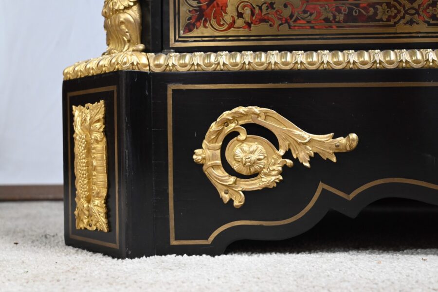 Meuble d’Appui en Poirier Noirci, esprit Boulle, époque Napoléon III – Milieu XIXe – Image 18
