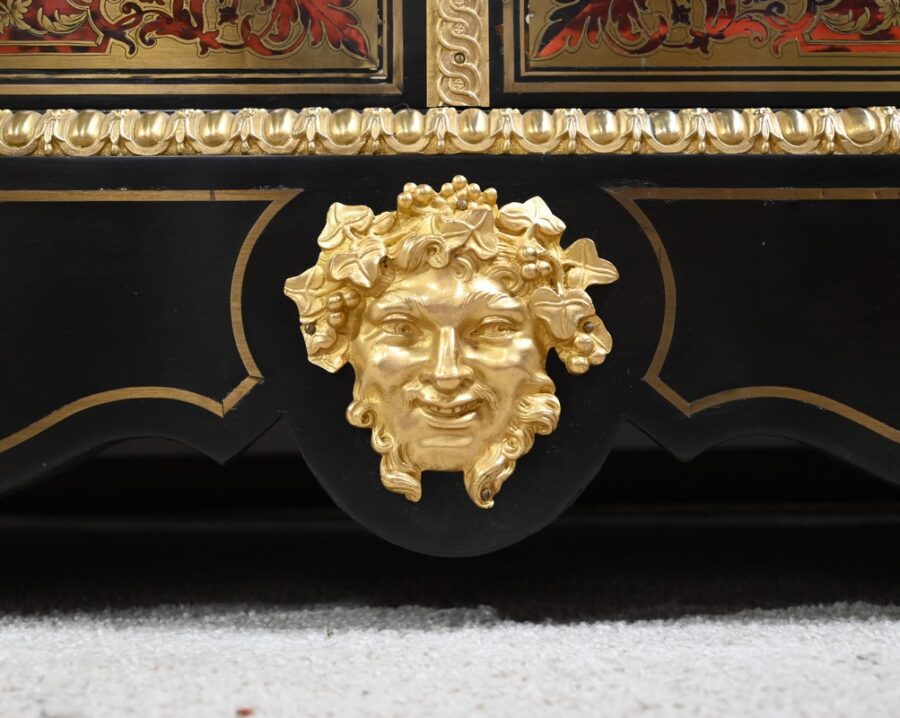 Meuble d’Appui en Poirier Noirci, esprit Boulle, époque Napoléon III – Milieu XIXe – Image 21