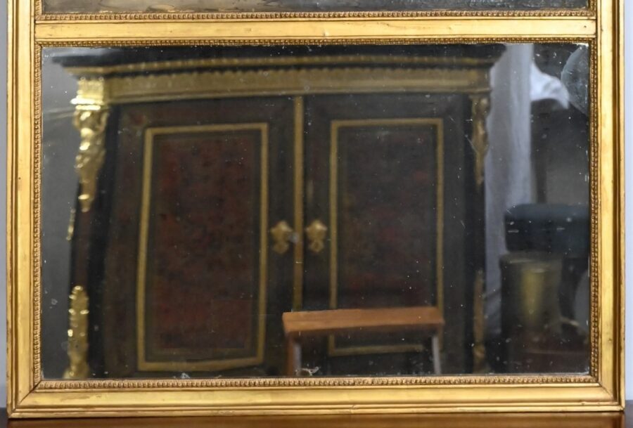 Miroir Trumeau en Bois Doré – Fin XIXe – Image 14