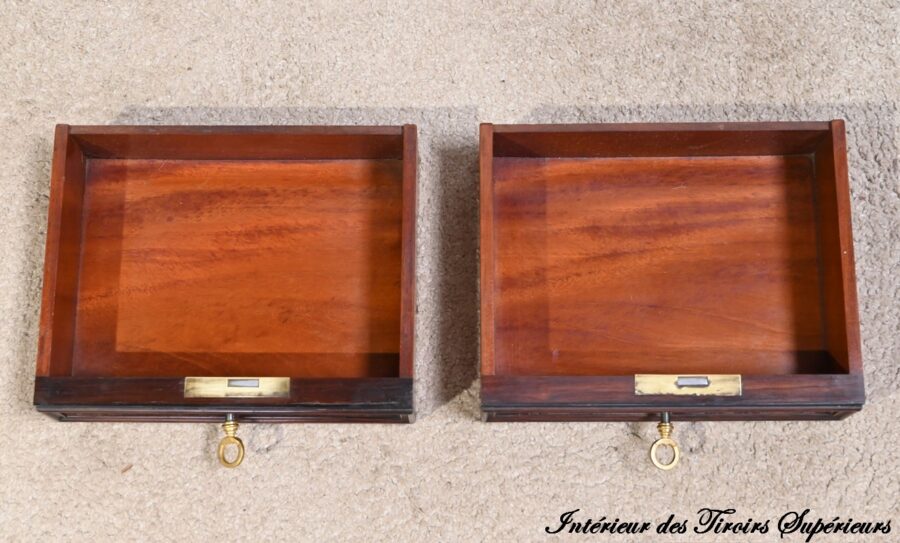 Petit Bureau Vitrine en Palissandre, époque Napoléon III - Milieu XIXe – Image 36