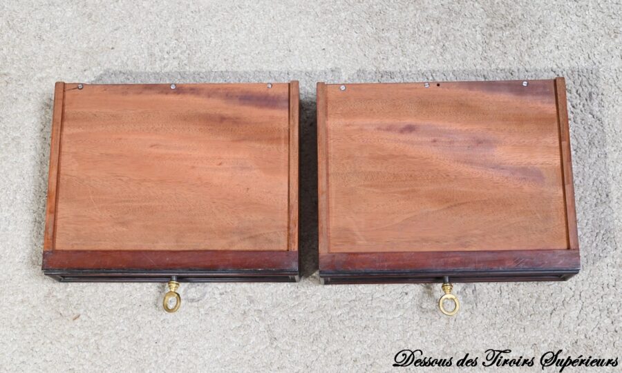 Petit Bureau Vitrine en Palissandre, époque Napoléon III - Milieu XIXe – Image 37