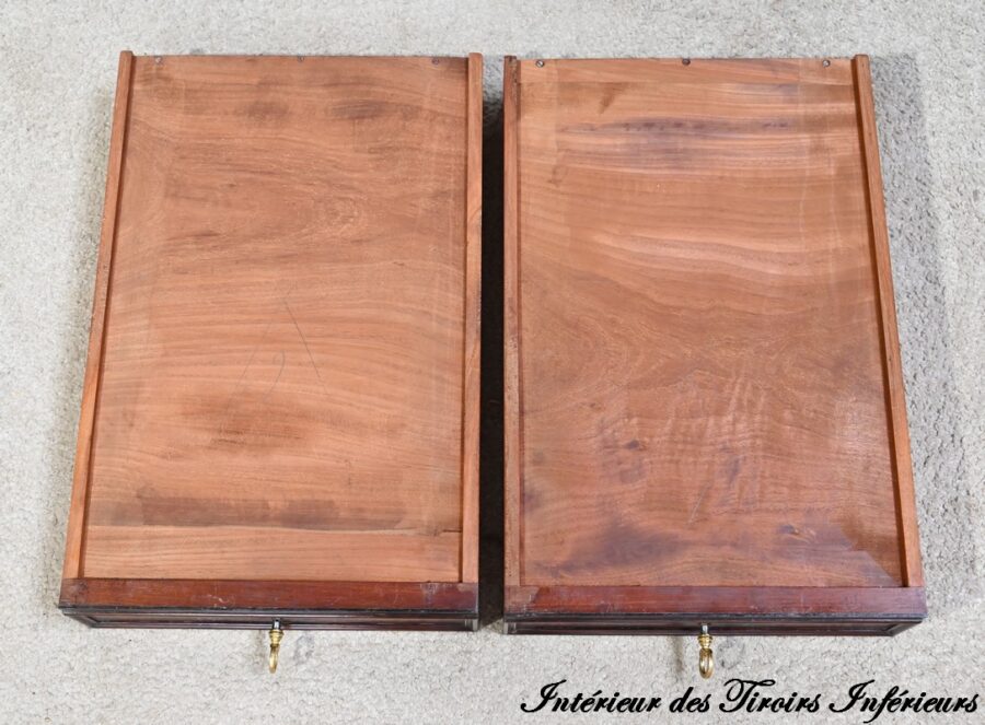 Petit Bureau Vitrine en Palissandre, époque Napoléon III - Milieu XIXe – Image 39