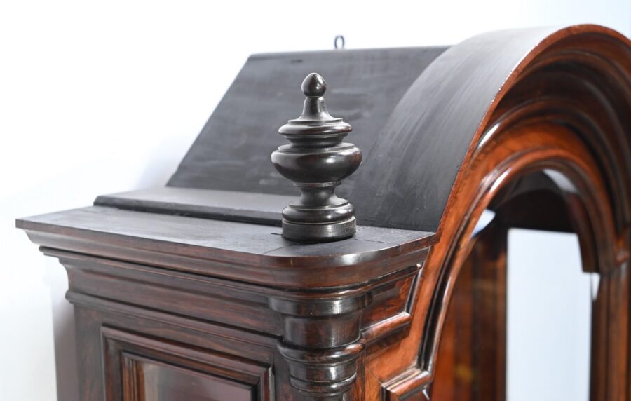 Petit Bureau Vitrine en Palissandre, époque Napoléon III - Milieu XIXe – Image 8