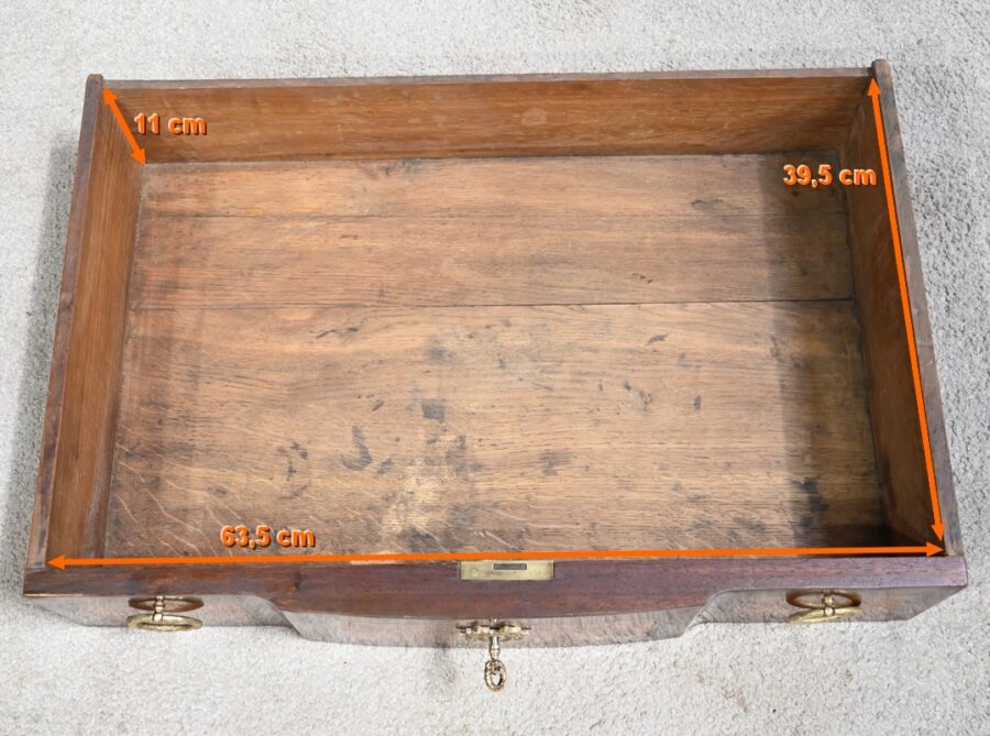 Petite Commode en Bois de Rose et Acajou, Transition Louis XV/Louis XVI - 2ème Partie XIXe – Image 27