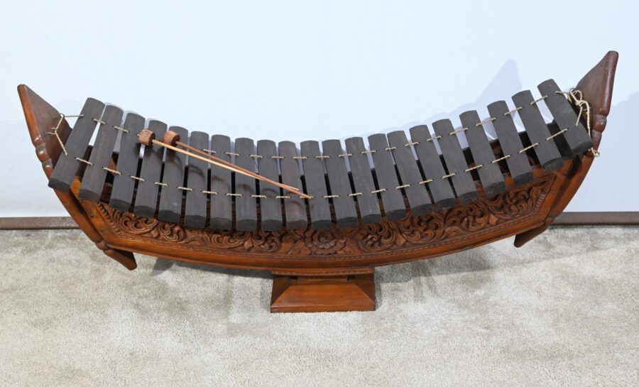Xylophone en Teck et Palissandre – Fin XIXe