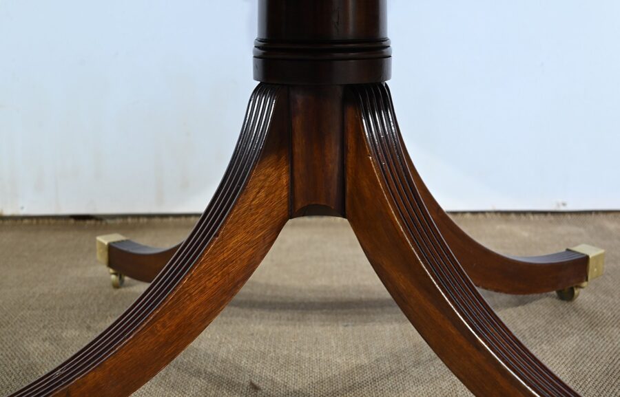 Table Tambour Tournante en Acajou, style Regency, Angleterre – 2ème moitié XIXe – Image 14