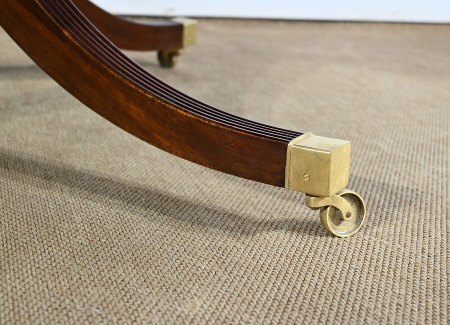 Table Tambour Tournante en Acajou, style Regency, Angleterre – 2ème moitié XIXe – Image 15