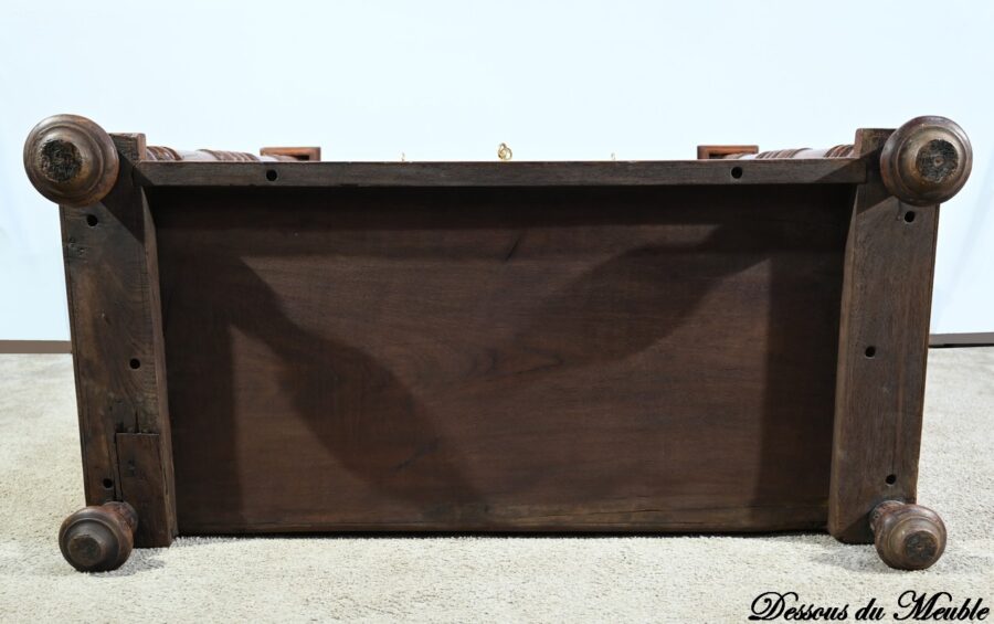 Commode Vitrine en Teck – Fin XIXe – Image 45