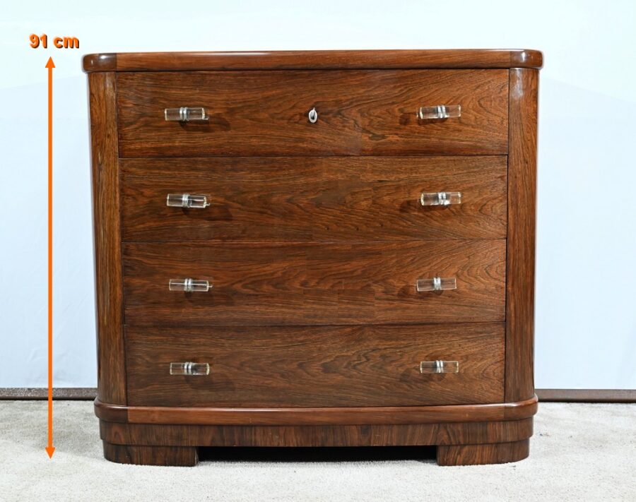 Commode en Palissandre, Art Déco – 1930 – Image 24