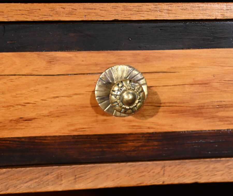 Exceptionnel Bureau Cylindre Vitrine en Bois Précieux – Fin XVIIIe – Image 24