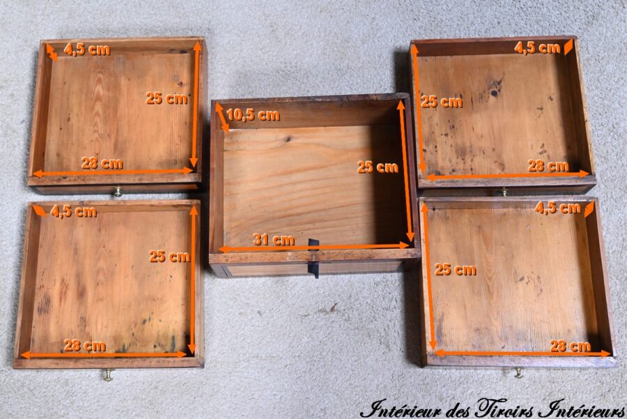 Exceptionnel Bureau Cylindre Vitrine en Bois Précieux – Fin XVIIIe – Image 32