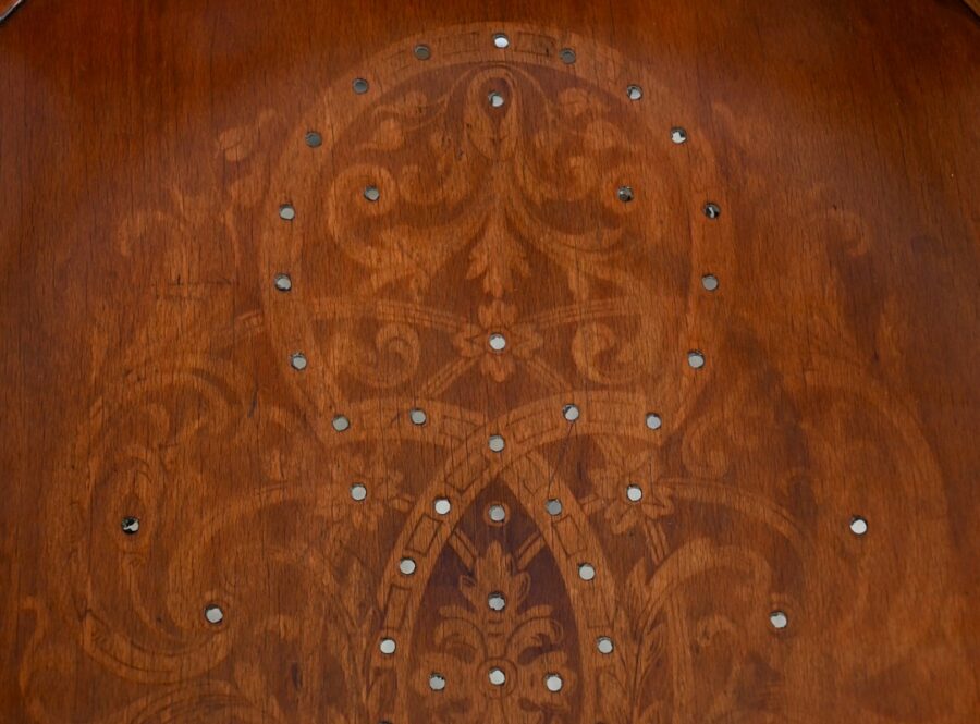Fauteuil de Bureau en Hêtre, estampillé J&J Kohn – Début XXe – Image 8