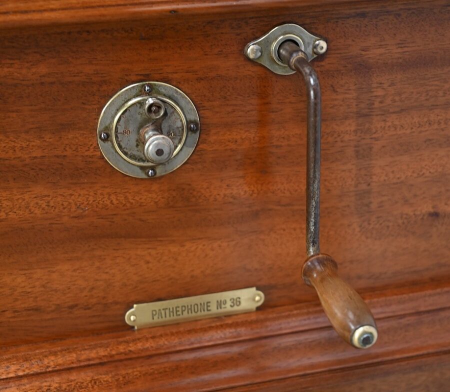 Gramophone « Pathéphone N°36 » en Acajou – 1914 – Image 22
