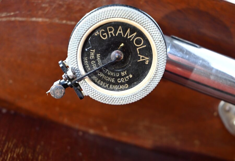 Gramophone « Pathéphone N°36 » en Acajou – 1914 – Image 33