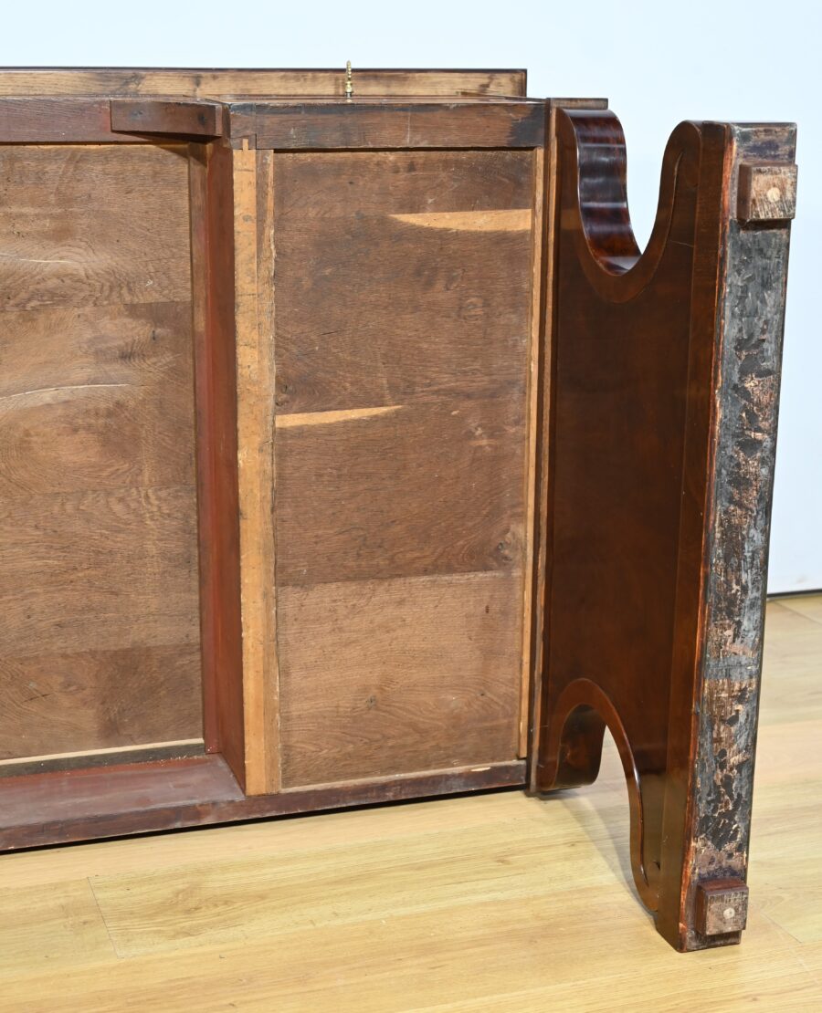 Important Bureau de Propriété en Ronce d’Acajou, époque Restauration – Début XIXe – Image 40