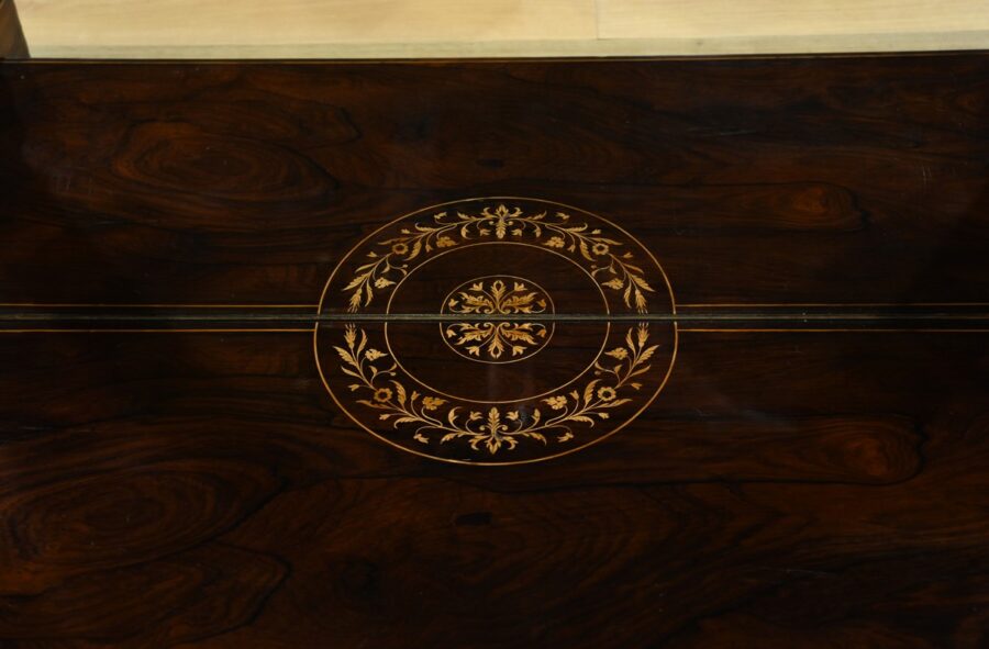 Importante Console de Prestige en Palissandre, époque Charles X – Début XIXe – Image 15