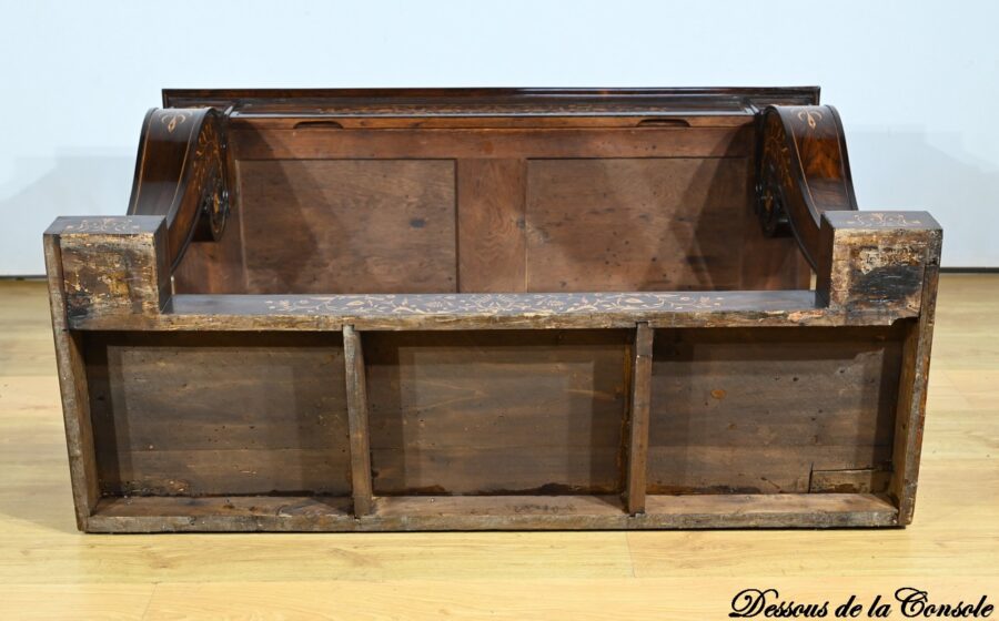 Importante Console de Prestige en Palissandre, époque Charles X – Début XIXe – Image 33