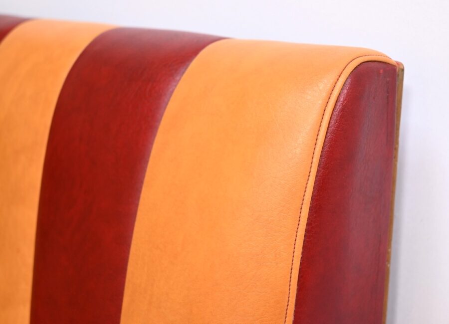 Paire de Banquette de Bistrot en Simili Cuir – 1970 – Image 10