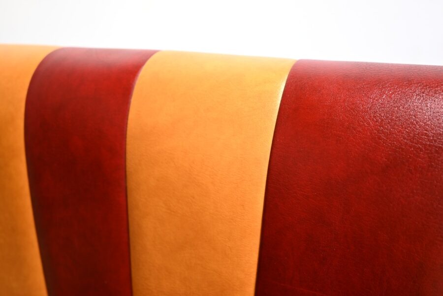 Paire de Banquette de Bistrot en Simili Cuir – 1970 – Image 12