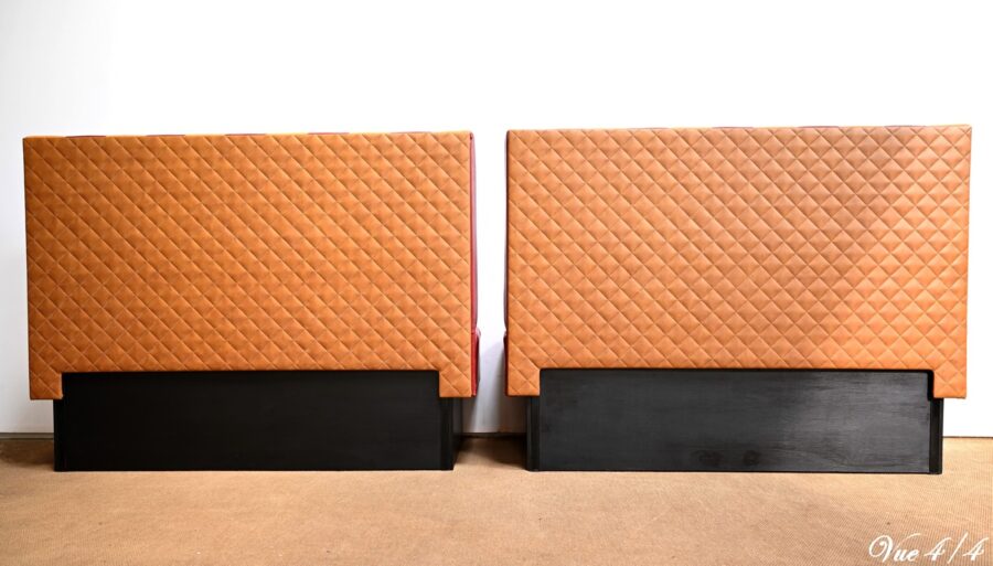 Paire de Banquette de Bistrot en Simili Cuir – 1970 – Image 18