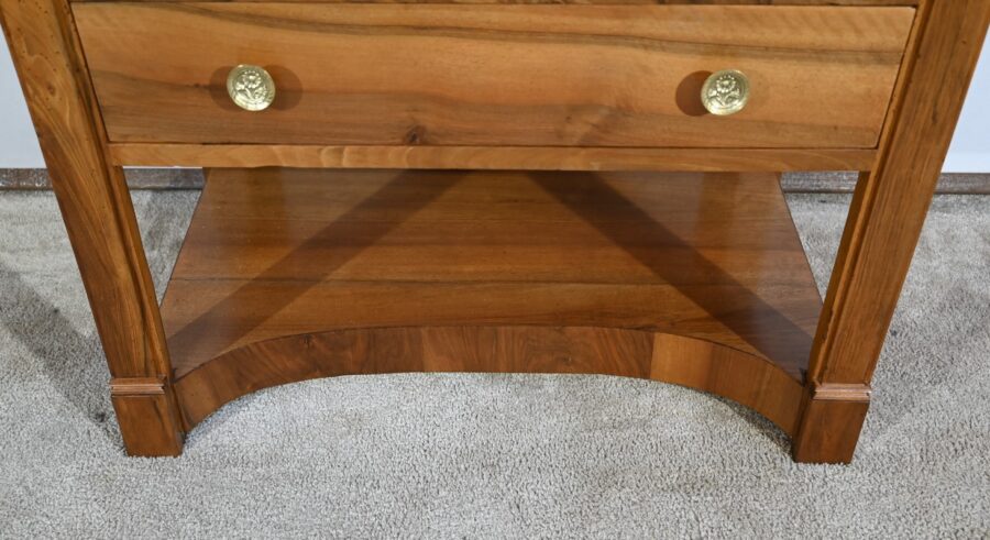 Petite Commode Chiffonnière de Propriété en Noyer, époque Directoire – Début XIXe – Image 17