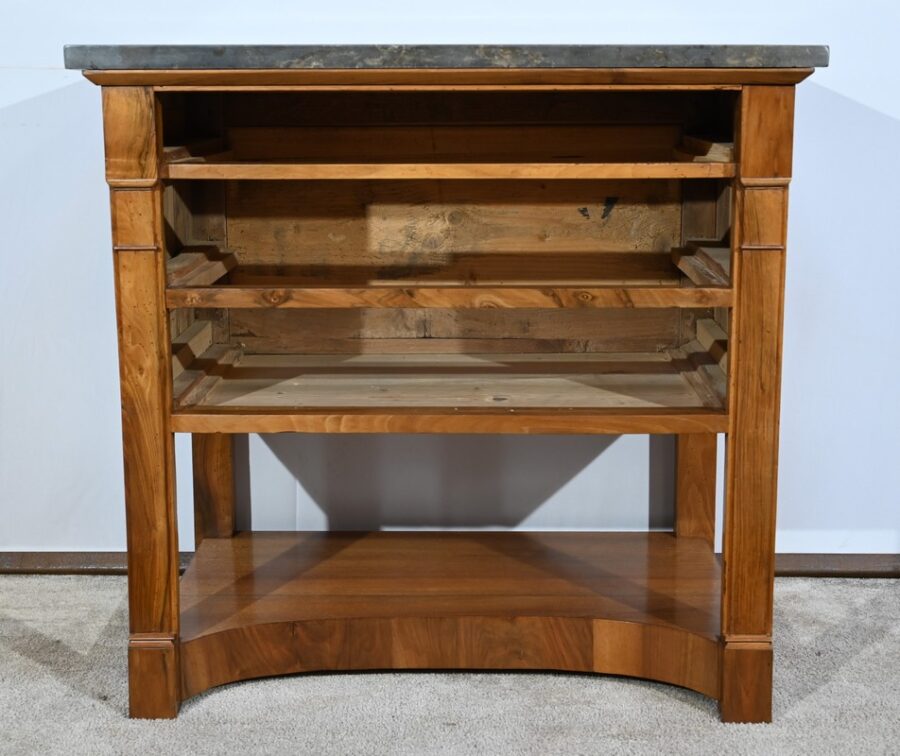 Petite Commode Chiffonnière de Propriété en Noyer, époque Directoire – Début XIXe – Image 22