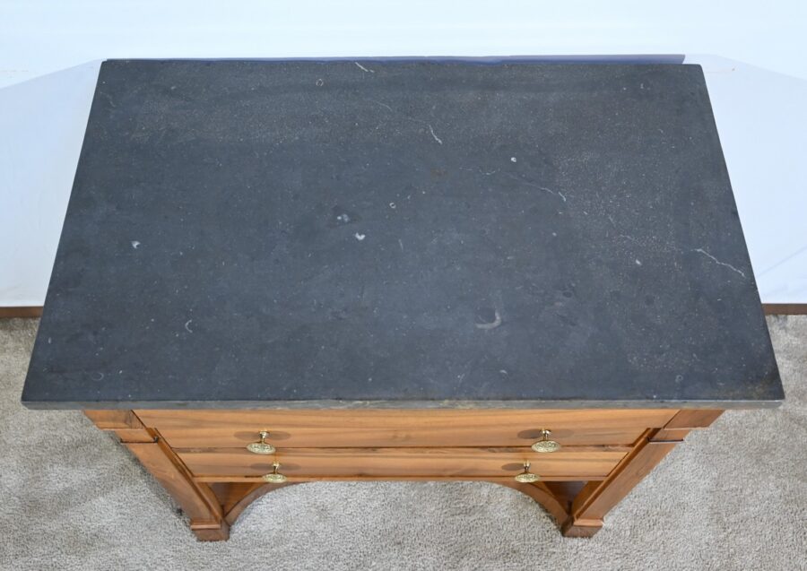Petite Commode Chiffonnière de Propriété en Noyer, époque Directoire – Début XIXe – Image 6