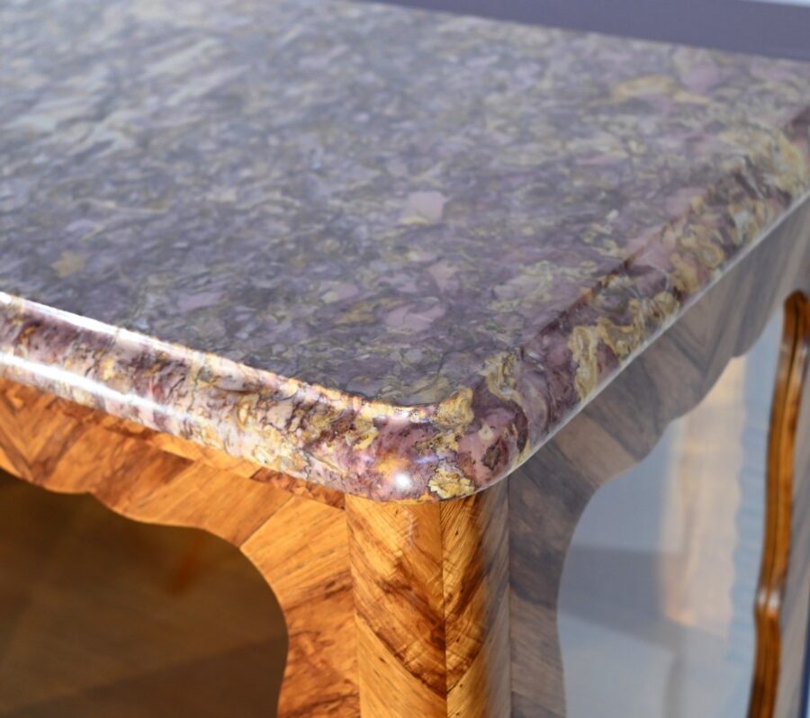 Petite Vitrine en Bois de Rose, style Louis XV – Début XXe – Image 7