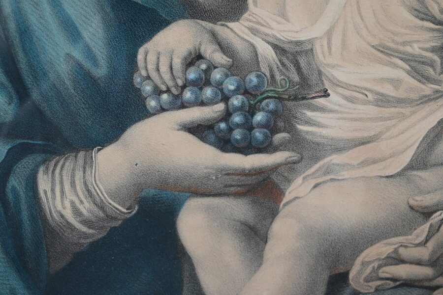Paire d’Importantes Gravures « L’Immaculée Conception » - Fin XIXe – Image 11