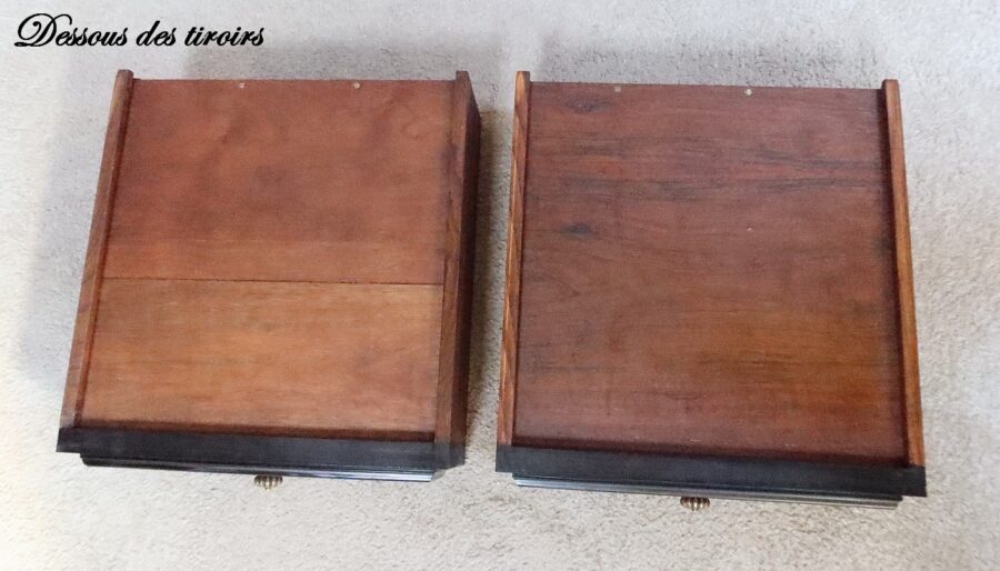 Petit Buffet Deux-Corps en Bois Noirci et Loupe de Thuya, estampillé Gordóvil, goût Renaissance, Espagne – Début XXe – Image 40