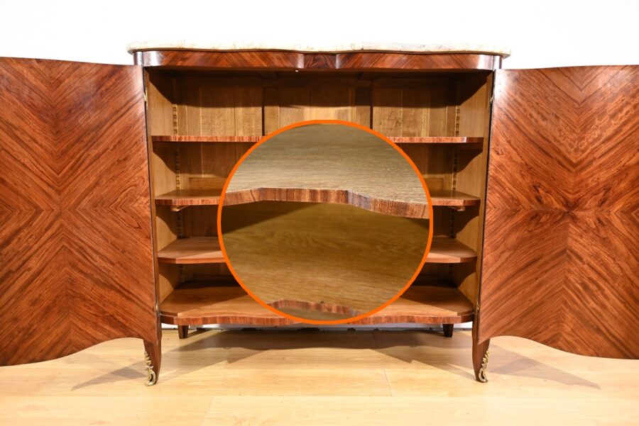 Buffet à Hauteur d’Appui en Bois de Rose et Palissandre, style Louis XV – Début XXe – Image 28