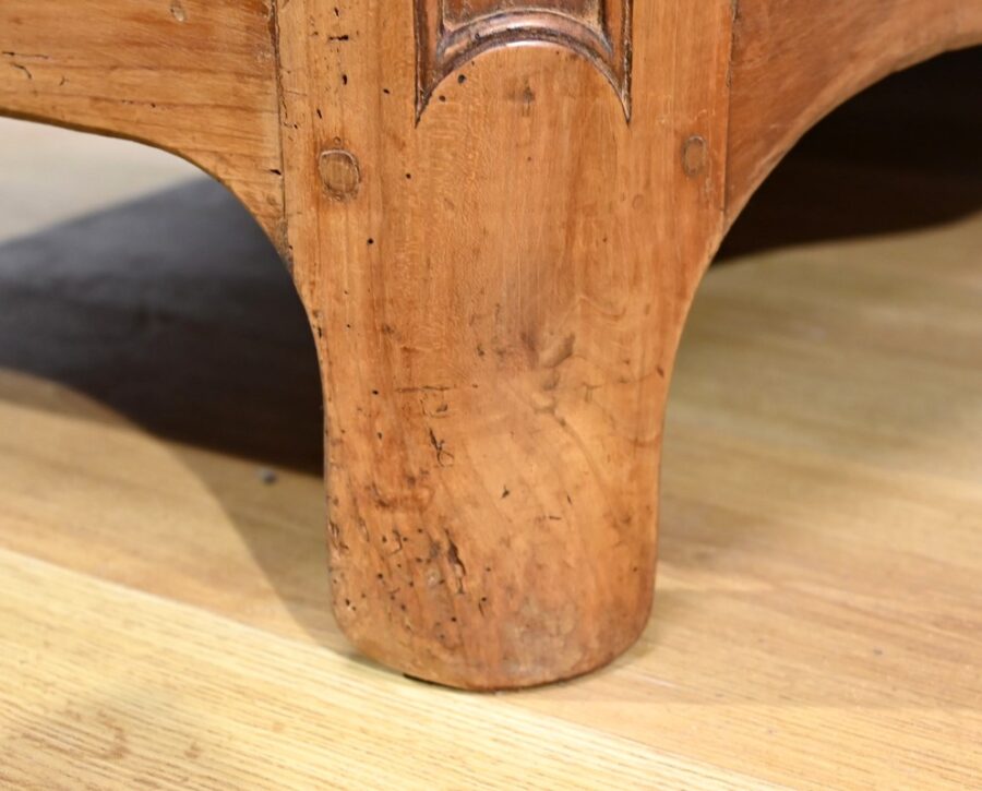 Commode en Merisier Massif, époque Transition Louis XIV / Régence – Début XVIIIe – Image 14