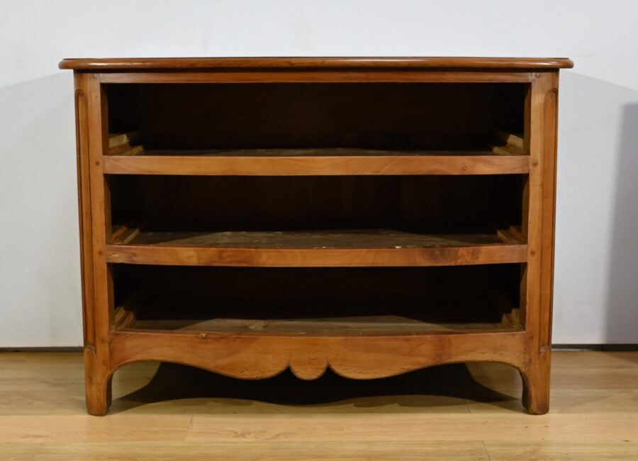 Commode en Merisier Massif, époque Transition Louis XIV / Régence – Début XVIIIe – Image 28