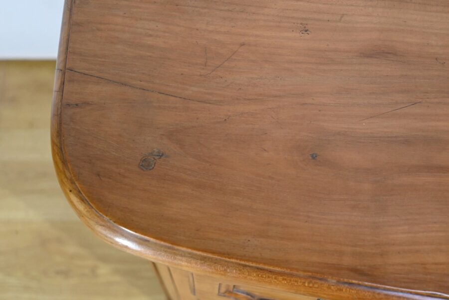 Commode en Merisier Massif, époque Transition Louis XIV / Régence – Début XVIIIe – Image 7