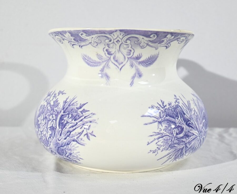 Ensemble de Toilette en Céramique de Sarreguemines, Collection Canards – Fin XIXe – Image 11