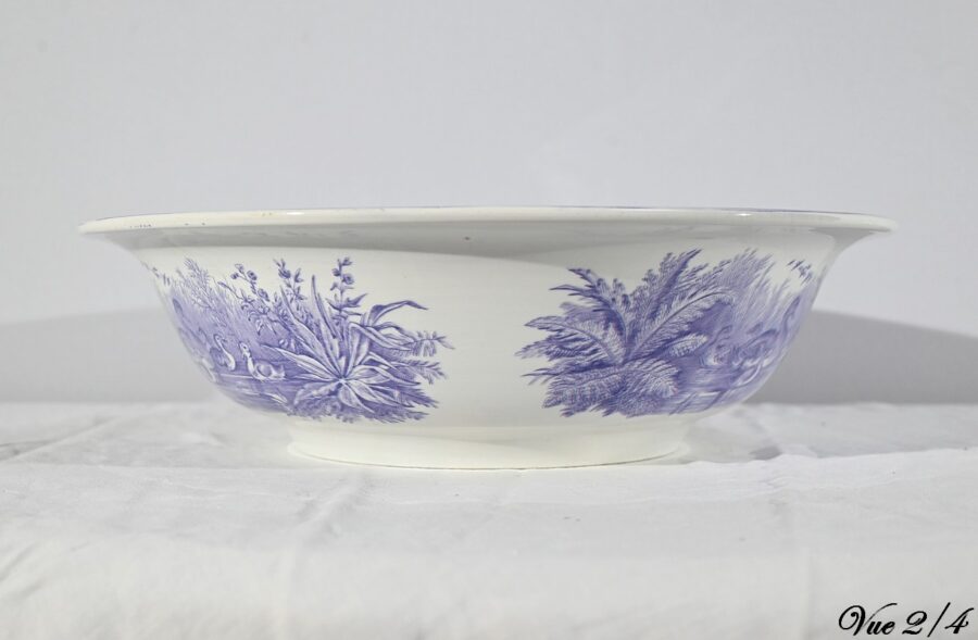 Ensemble de Toilette en Céramique de Sarreguemines, Collection Canards – Fin XIXe – Image 14