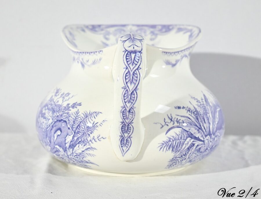 Ensemble de Toilette en Céramique de Sarreguemines, Collection Canards – Fin XIXe – Image 6