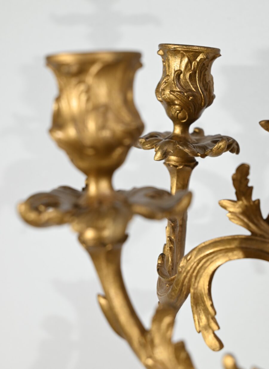 Importante Garniture de Cheminée « La Nuit », signée H.Kossowski II – 1900 – Image 31
