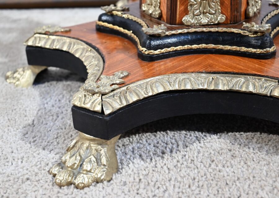 Guéridon en Bois Précieux, style Restauration, époque Napoléon III – Milieu XIXe – Image 16