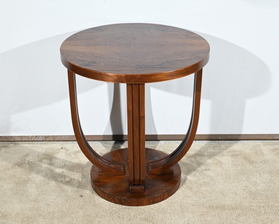 Guéridon en Palissandre, Art Déco – 1940