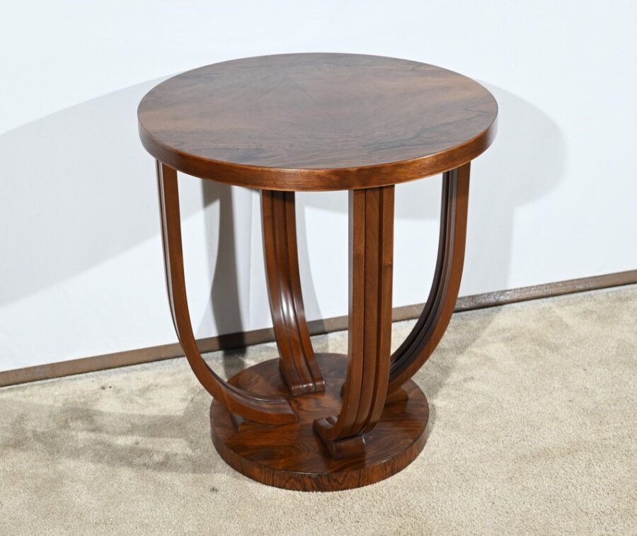 Guéridon en Palissandre, Art Déco – 1940 – Image 2