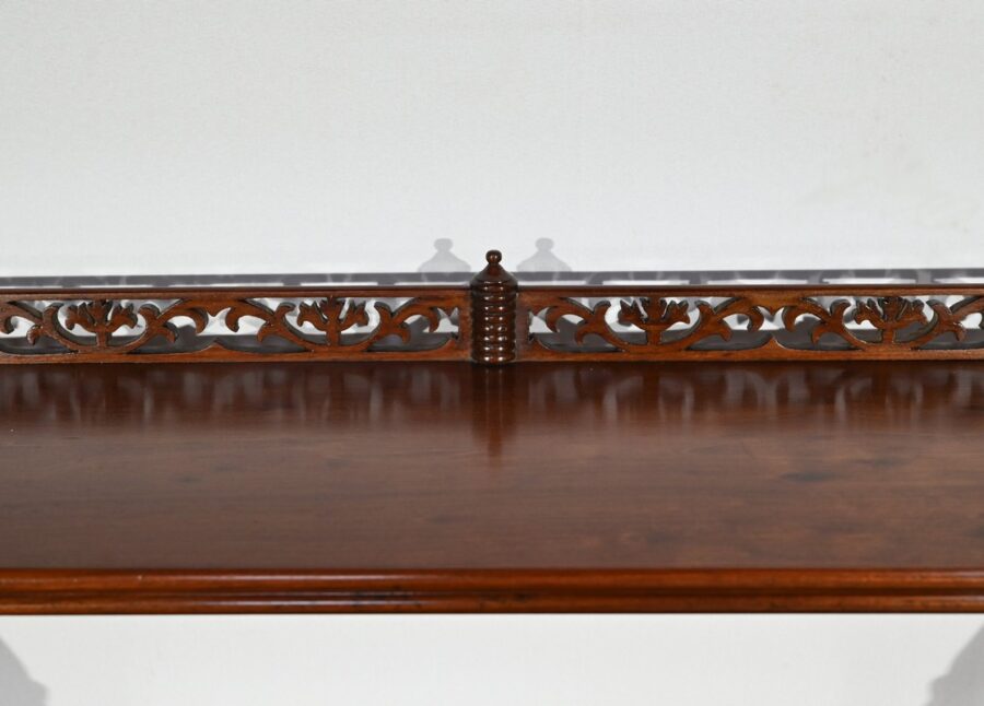 Petit Meuble Desserte de Salon en Acajou, époque Restauration – Début XIXe – Image 15