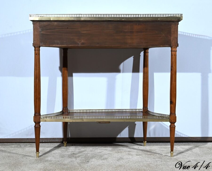 Petite Console en Acajou, époque Louis XVI – Fin XVIIIe – Image 31