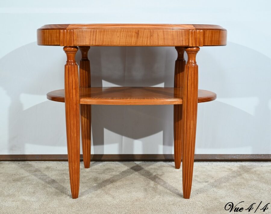 Petite Table en Acajou Clair, Art Déco - 1930 – Image 19